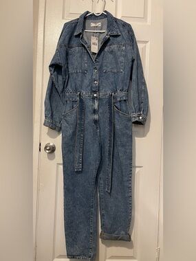 Mango Light Blue Denim Jacket